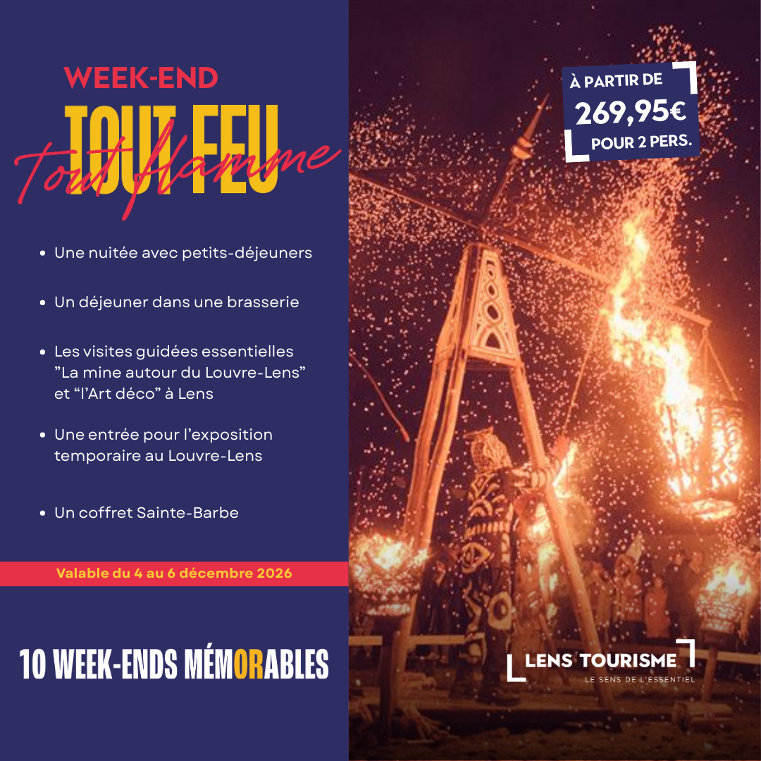 Offre week-end Tout feu tour flamme lors du festival de la Sainte Barbe