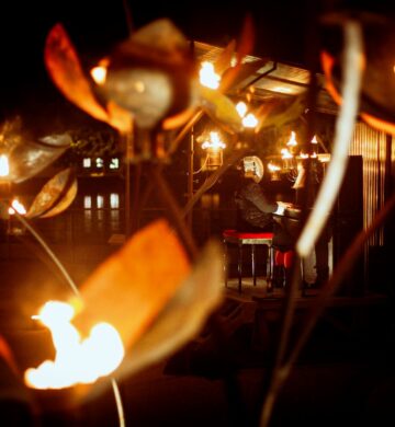 Jardin de fer, jardin de feu par Les Mangeurs de Cercle © Kalimba photo